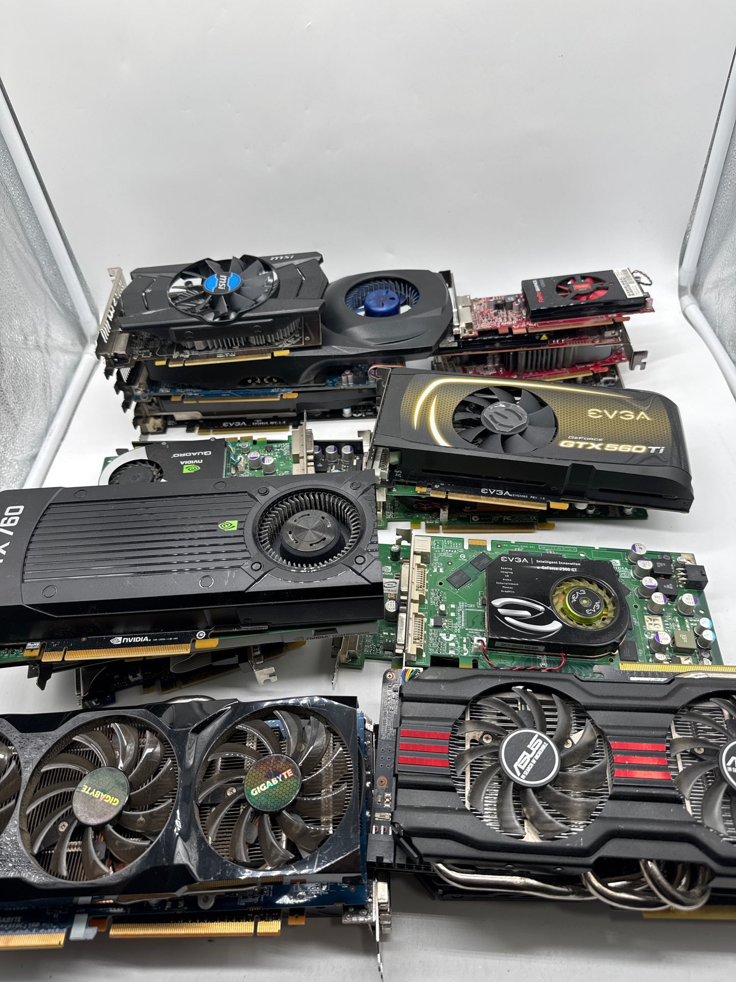 Lot of 30 Untested Graphic Cards - Free Shipping!