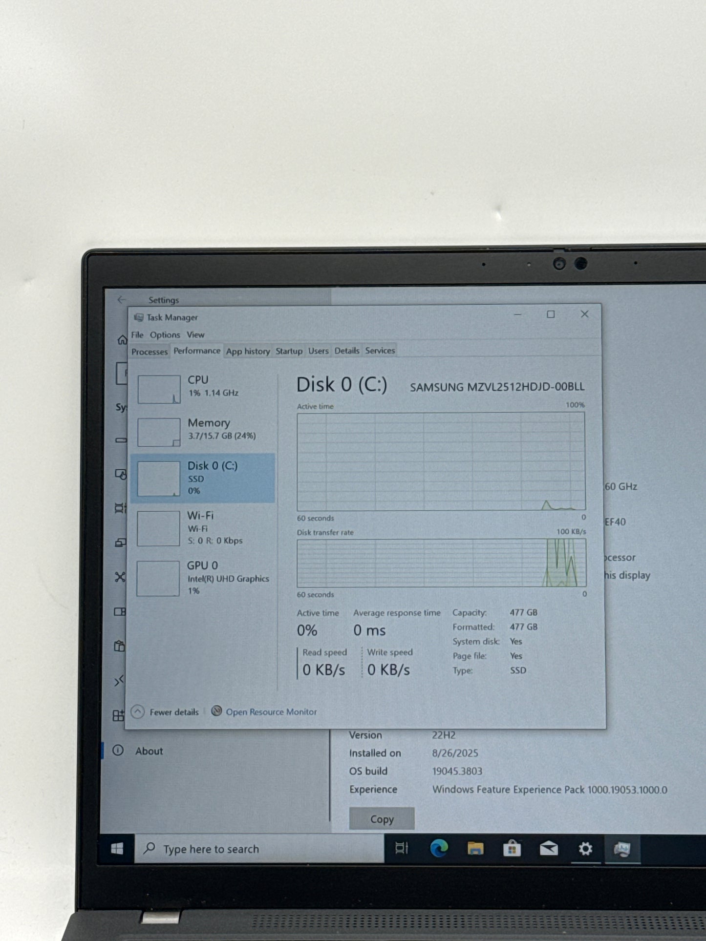 Lenovo ThinkPad T14 Gen 4 14" Core i5-1345U vPro 1.60GHz 512GB SSD 16GB RAM