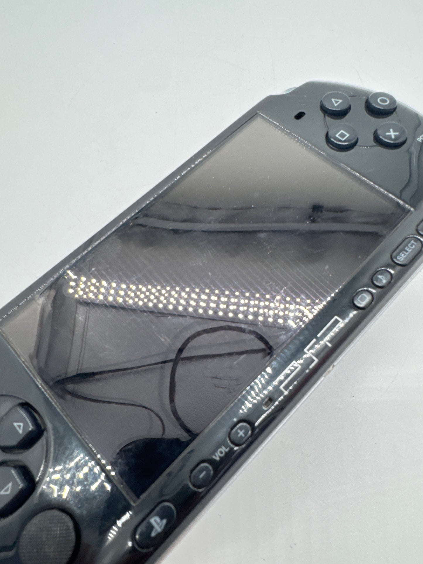 Sony PSP-3000 Piano Black Console #434 w/ 1200mAh Battery