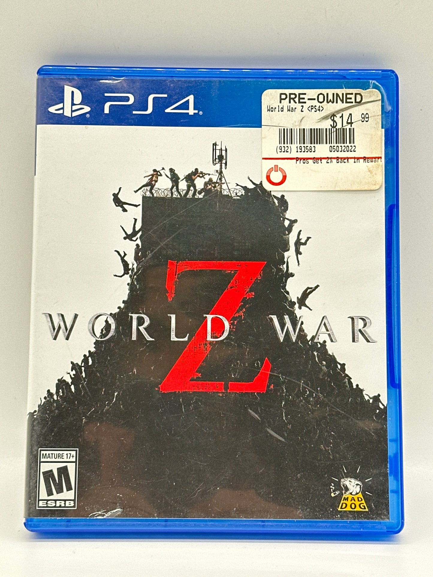 World War Z PlayStation 4 - Free Shipping