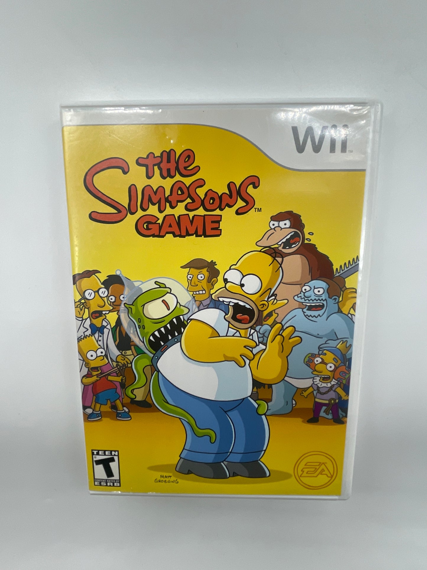 The Simpsons Game - Nintendo Wii - Free Shipping!