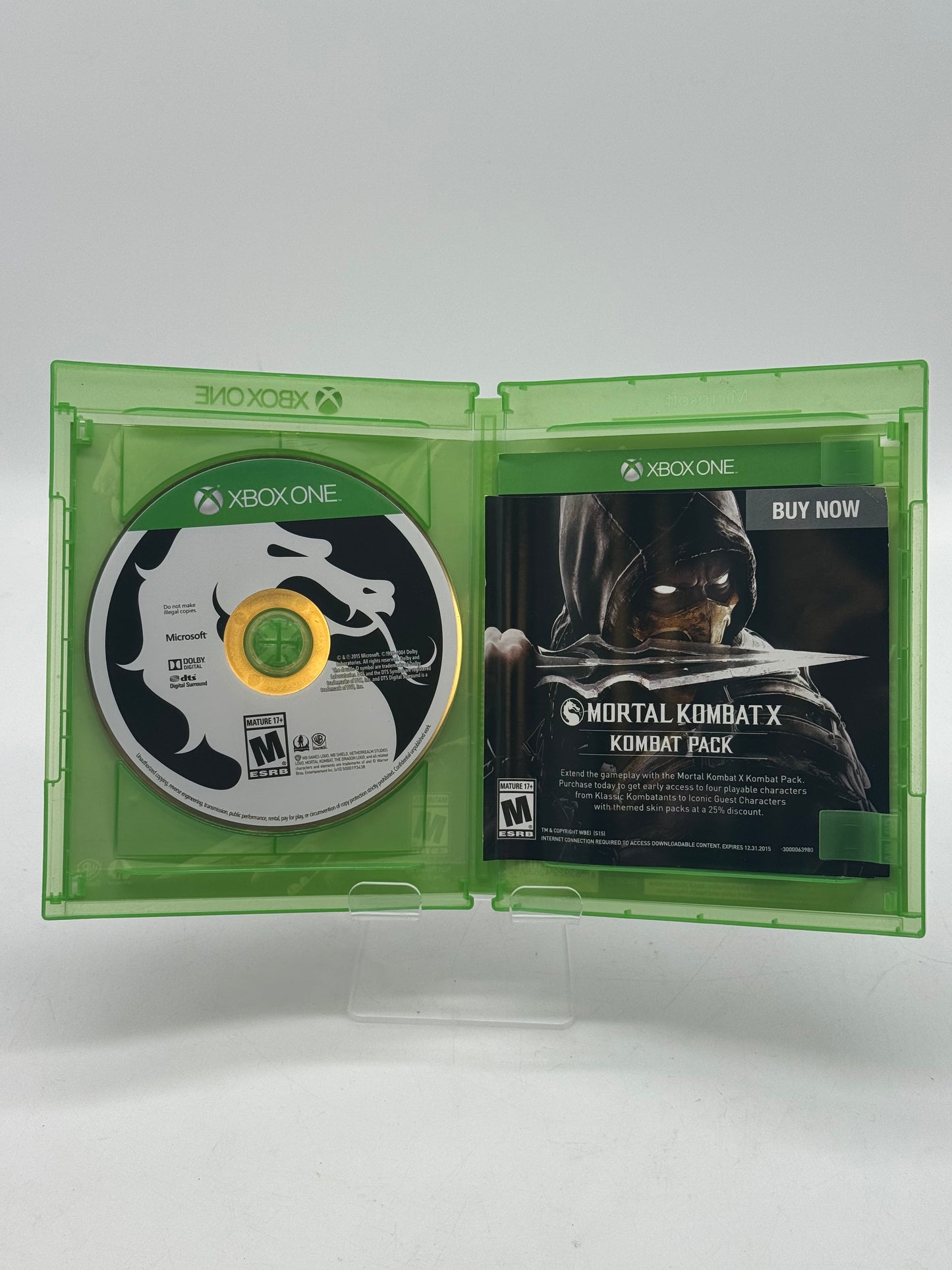 Mortal Kombat X - Microsoft Xbox One / Xbox One S / Xbox One X / Xbox Series S/X