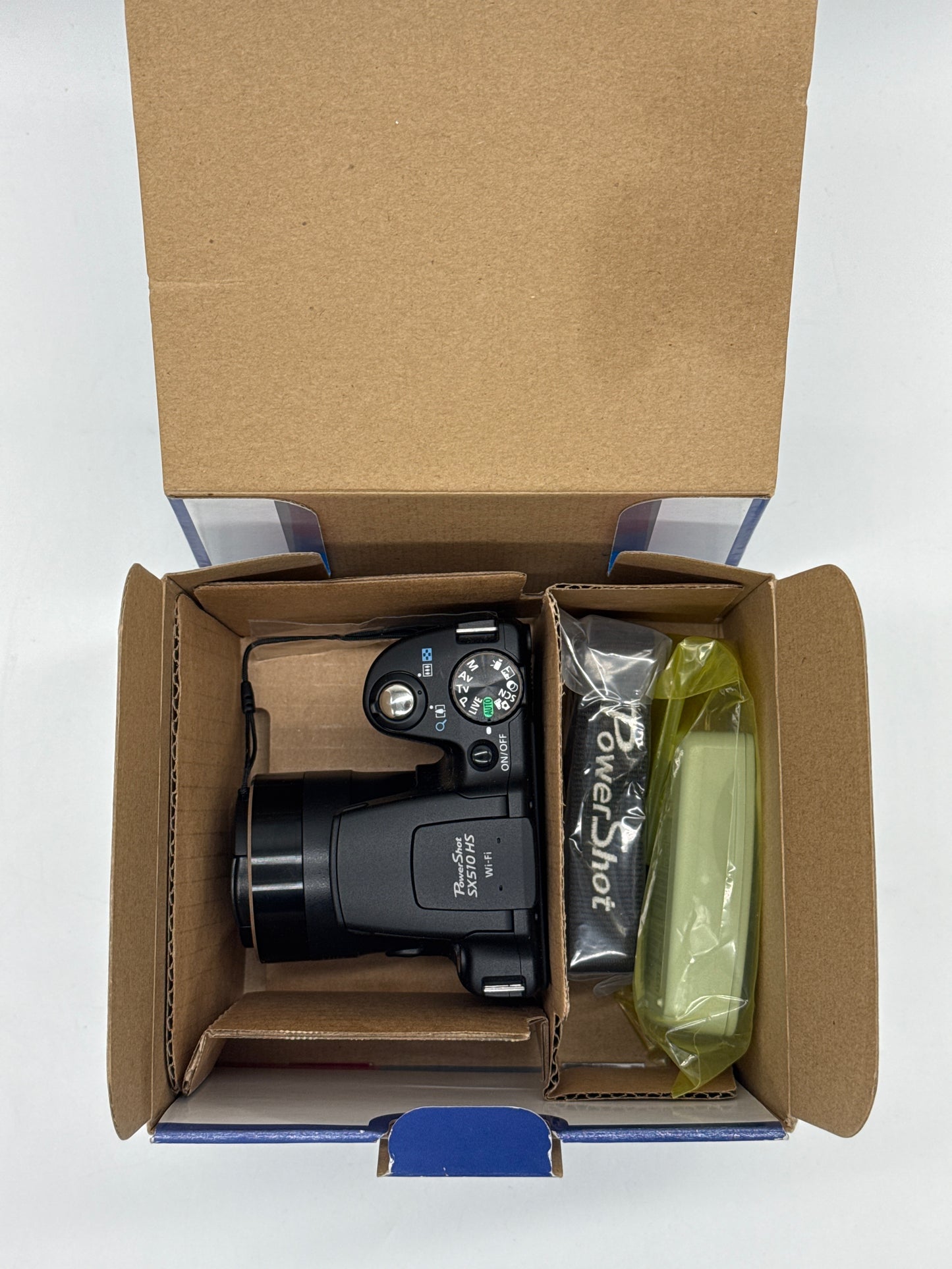 Canon PowerShot SX510 HS 12.1MP Digital Camera Black *GOOD/TESTED* W Charger