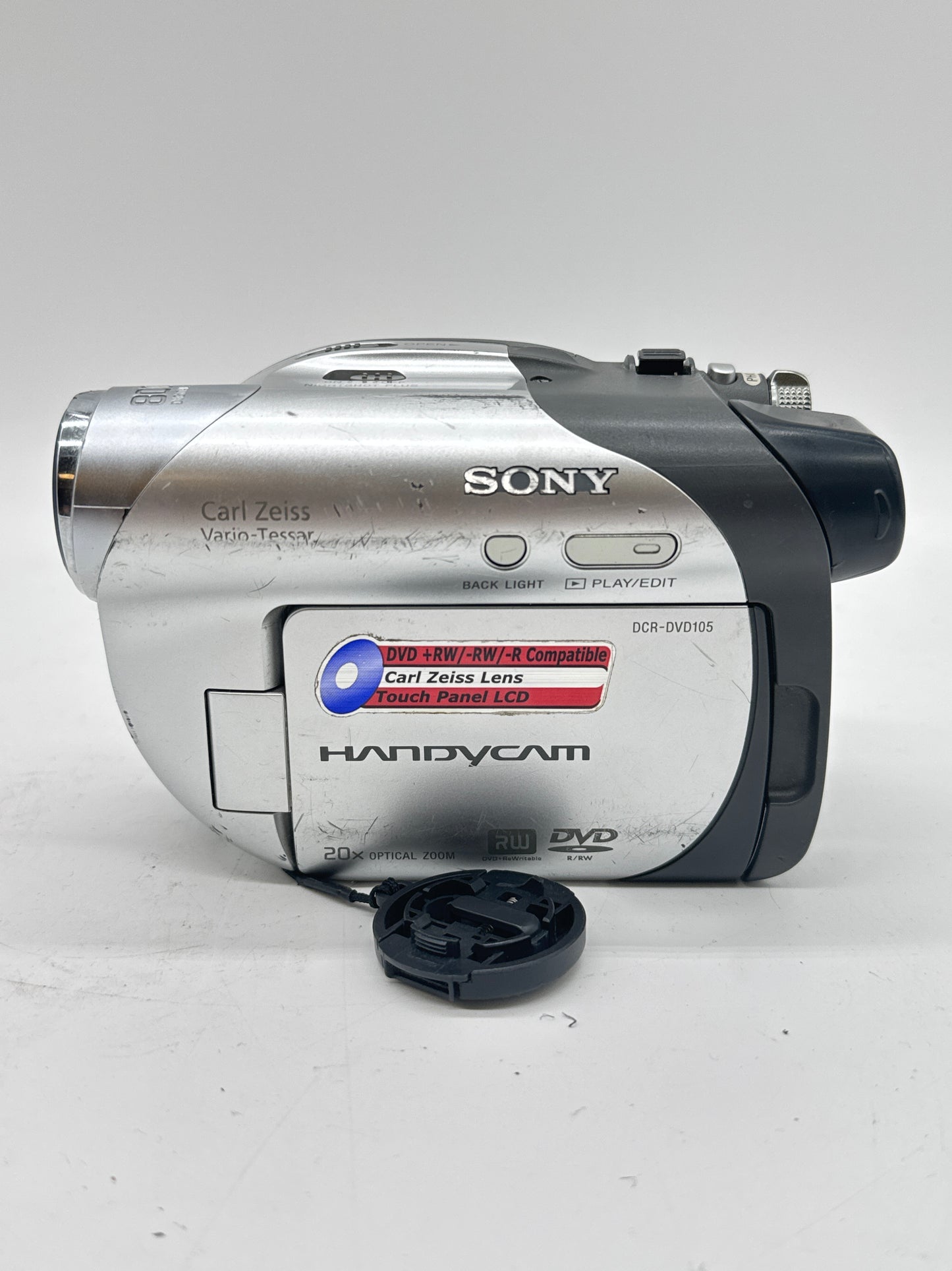 Sony Handycam DCR-DVD105 Compact DVD-RW Camcorder UNTESTED