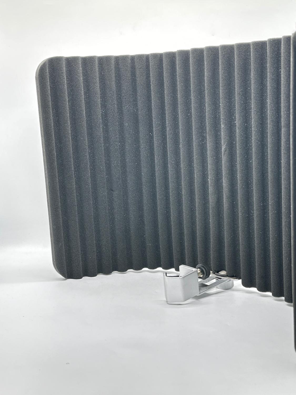 Sterling Audio VMS Vocal Microphone Shield for Professional Recording - Silver
