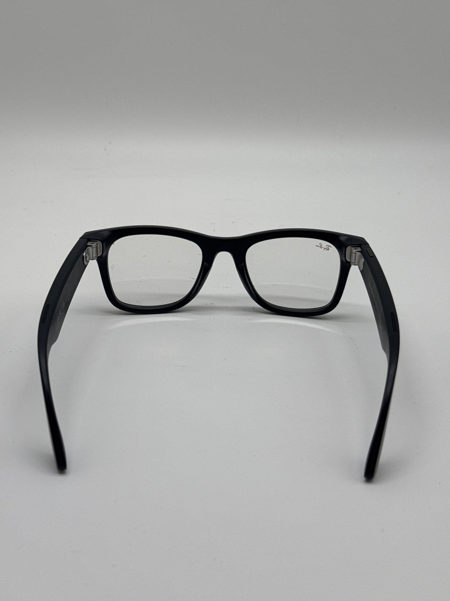Meta Ray-Ban Wayfarer Smart Glasses RW4008 Matte Black/Clear 601SM1