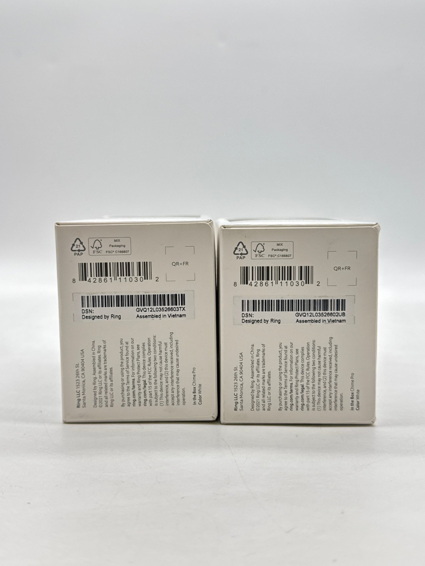 New Ring Chime Pro WiFi Extender and Chime for Ring Devices - Lot of 2