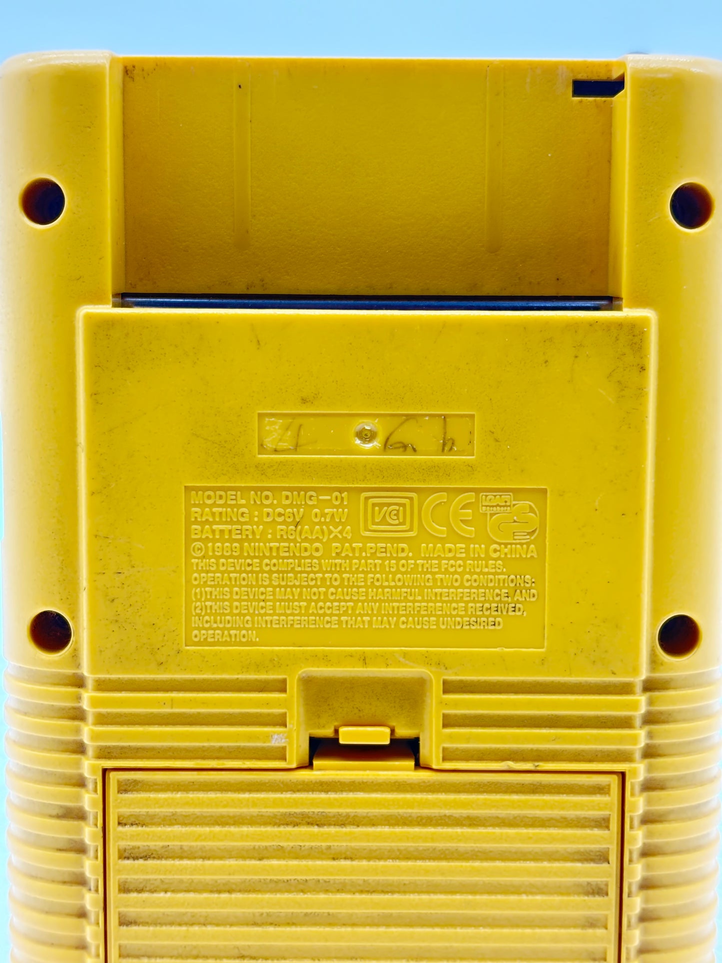 Nintendo Game Boy DMG-001 Yellow Handheld Console #34