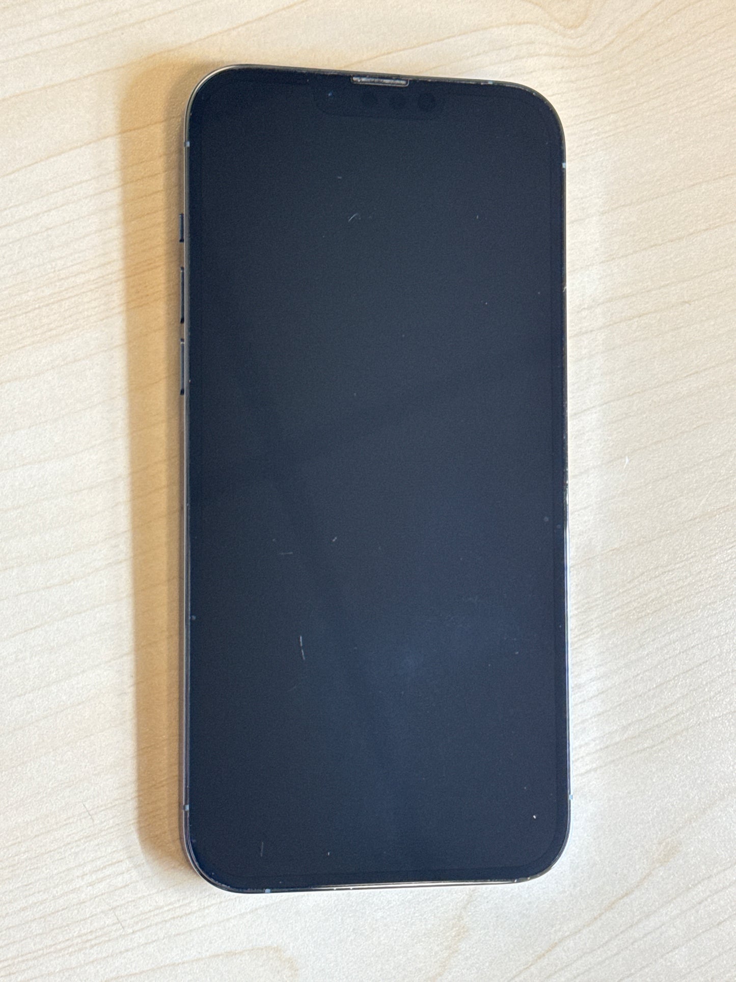 Unlocked Apple iPhone 13 Pro Max A2484 128GB Sierra Blue - 77% Service Battery