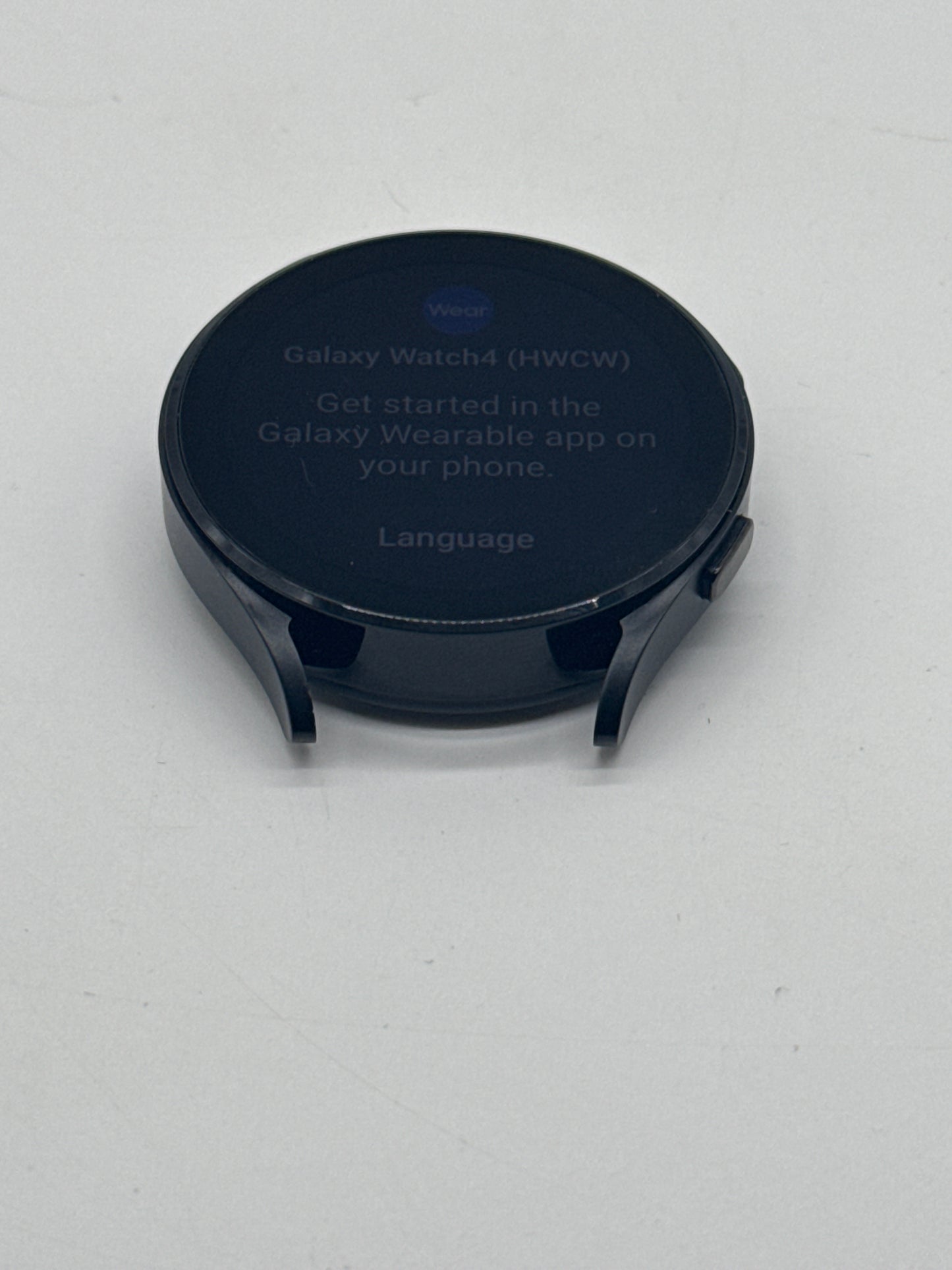GPS Only Samsung Galaxy Watch 4 44mm Black Bluetooth Smartwatch SM-R870