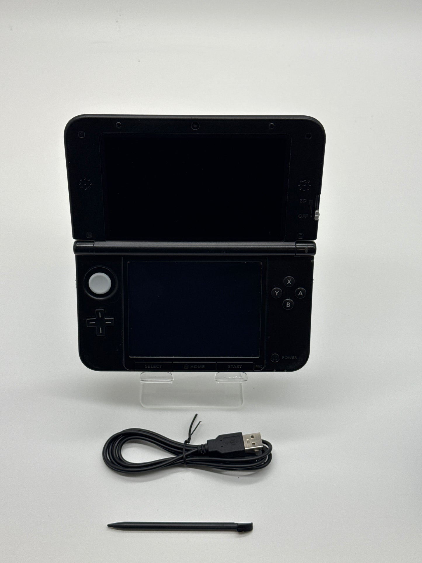 Nintendo 3DS XL LL SPR-001(JPN) Gray/Black Console #38 *READ*