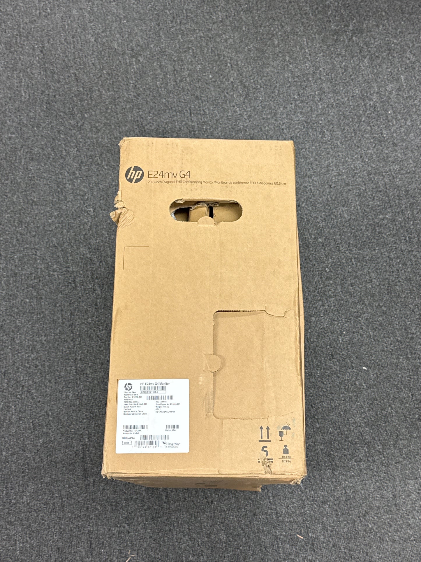 New HP E24mv G4 FHD Conferencing Monitor 23.8 LCD FHD