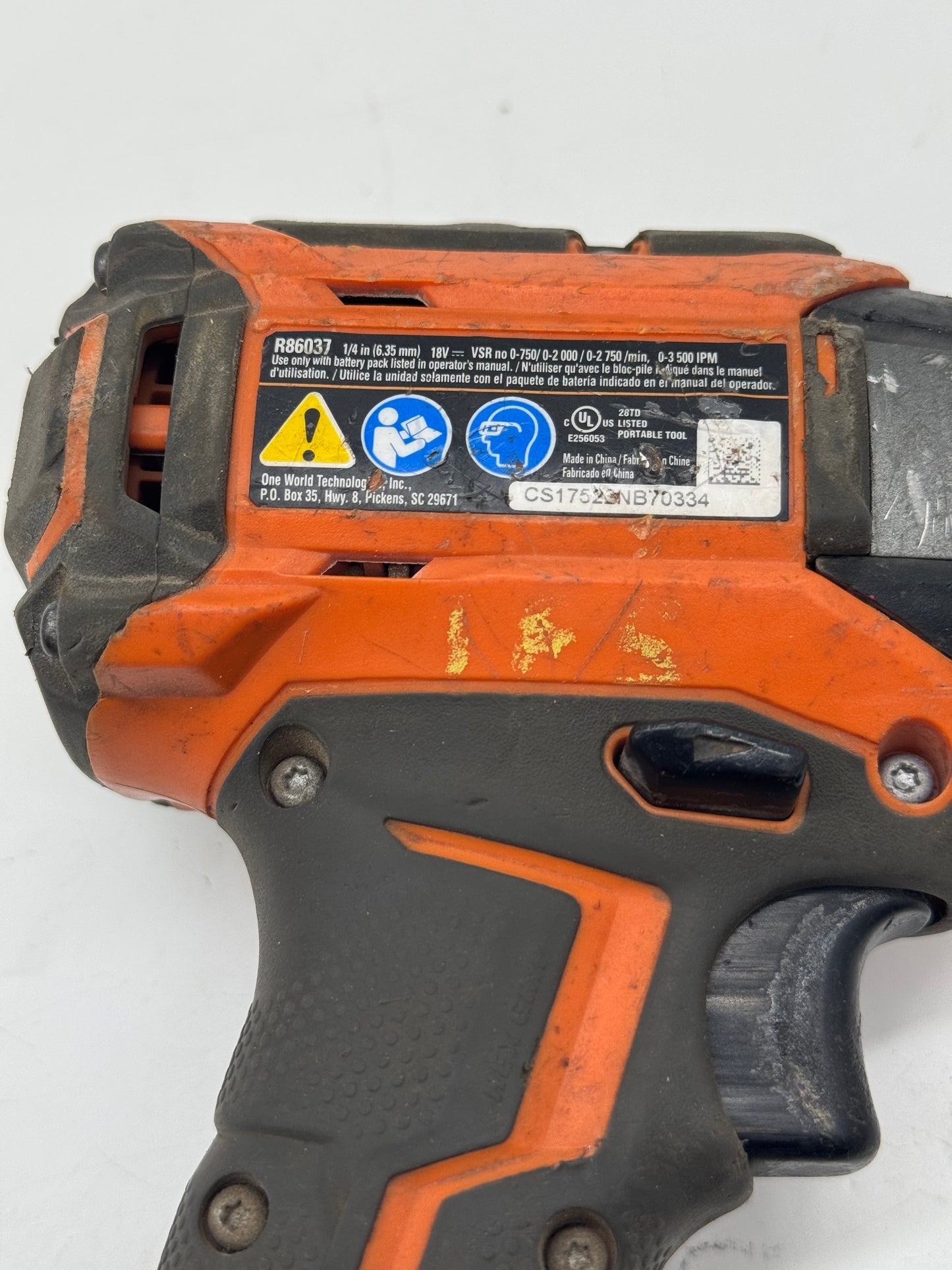 RIDGID Gen5x 1/2" Brushless Hammer Drill / Driver Tool Only