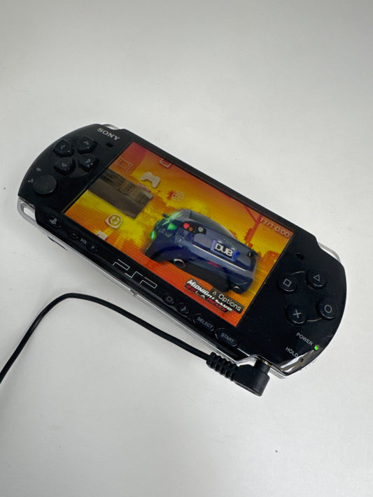 Sony PSP-3000 Piano Black Console Only #100 No Battery No Lid No Charger AS IS