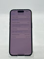 US Sprint/T-Mobile Apple iPhone 15 A2846 128GB Black 98% Battery Health - image 4