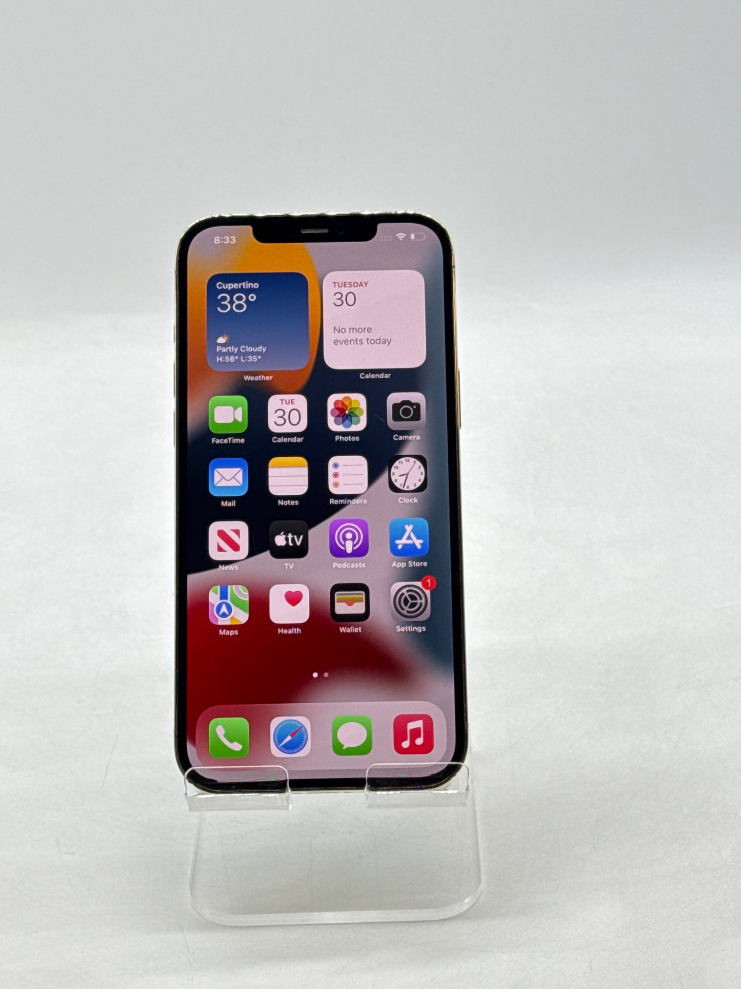 AT&T Apple iPhone 12 Pro Max A2342 128GB Gold 88% Battery Health