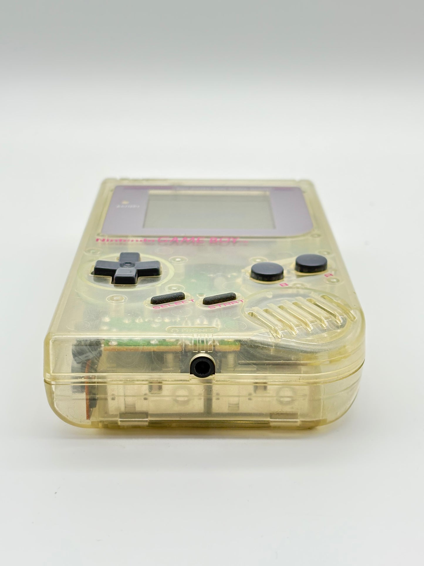 Nintendo Game Boy DMG-001 Clear Handheld Console #36