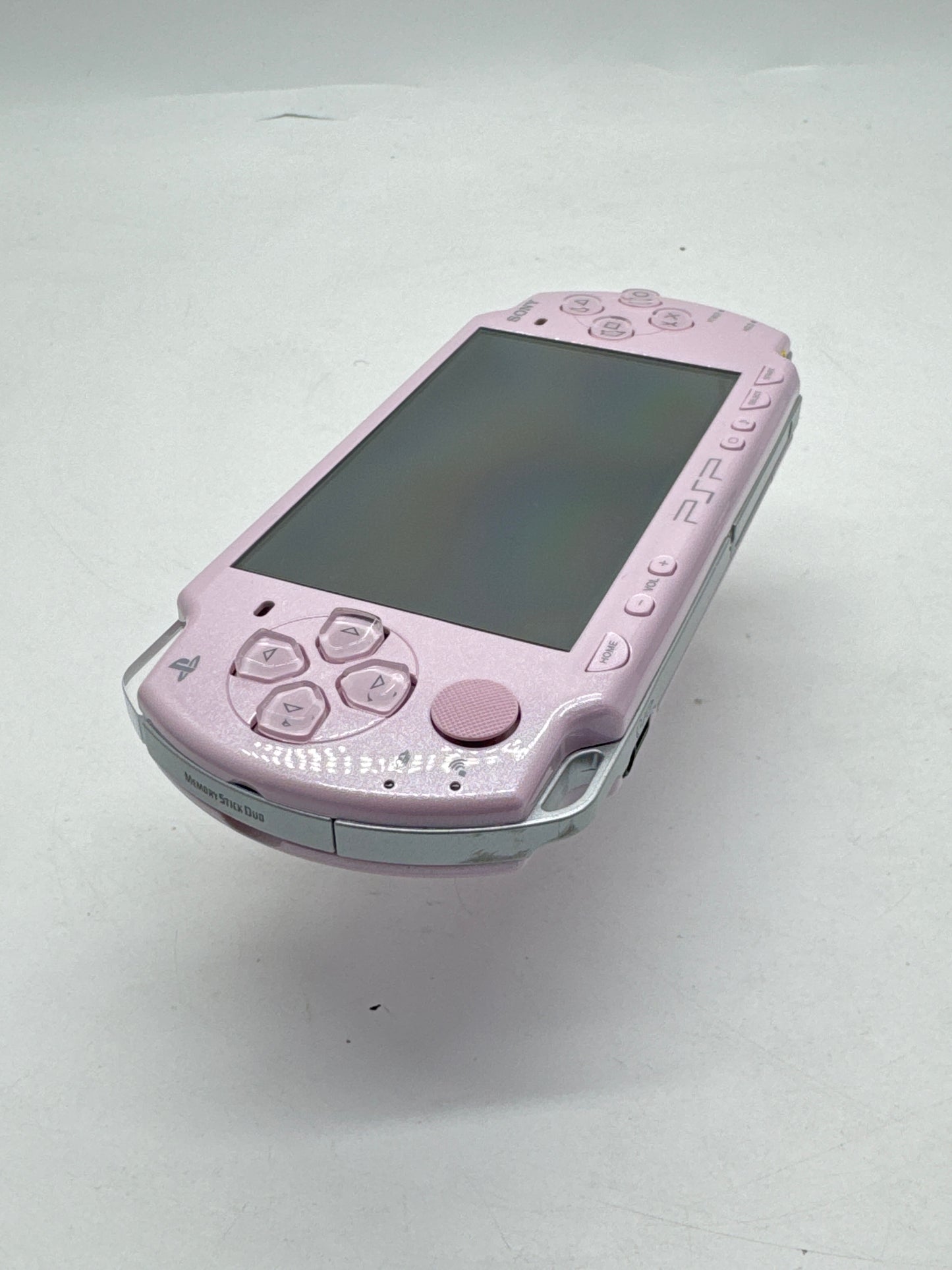 Sony PlayStation Portable PSP-2007 Pink Console #386 w/ OEM 1200mAh Battery