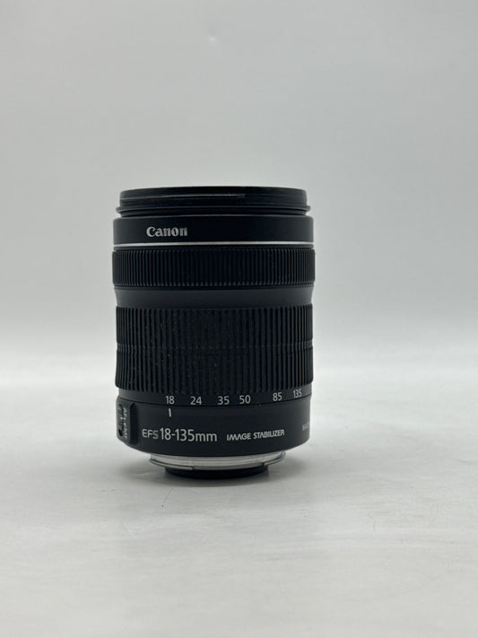 Canon EF-S 18-135mm f/3.5-5.6 IS STM Lens Only Black