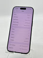 US Sprint/T-Mobile Apple iPhone 16 Pro A3083 128GB Black Titanium 92% BH - image 2