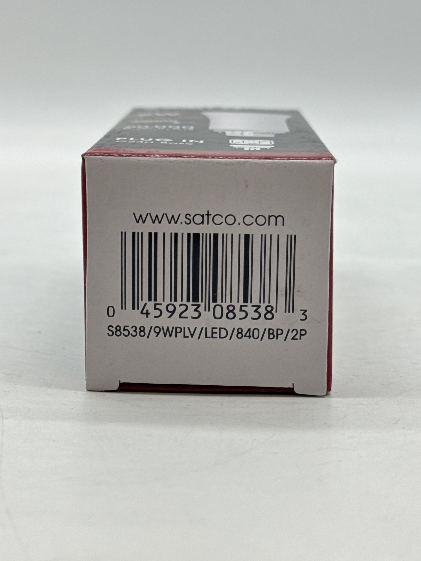 Lot of 30 New Satco S8538-9 Watt LED PL 2-Pin 4000K G24d Base Type B Ballast Bypass