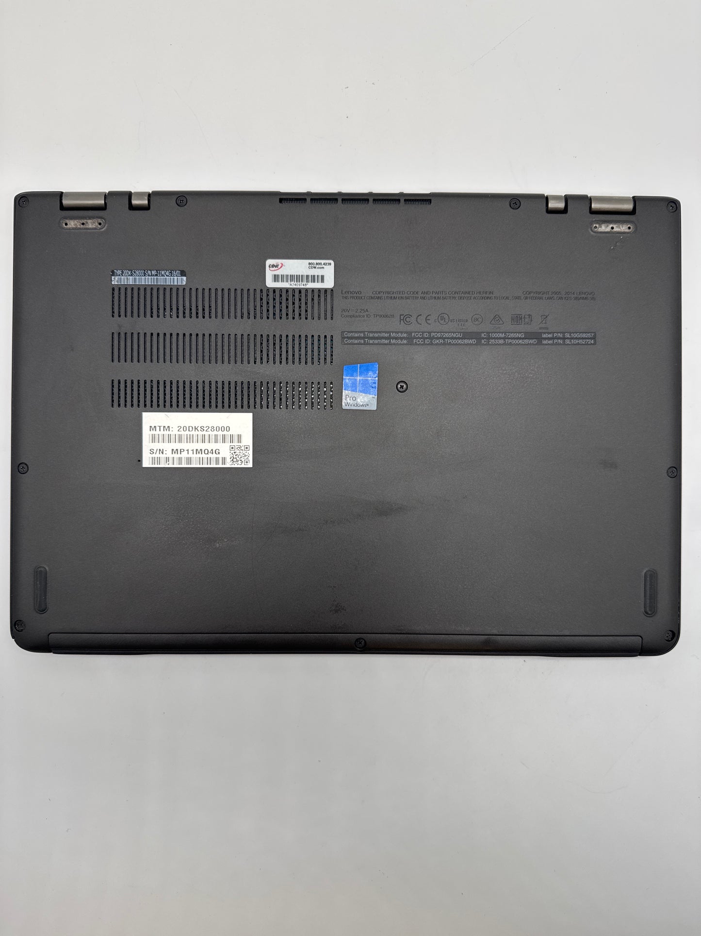 Lenovo Yoga 12 Laptop – Intel Core i5-5300U, 8GB RAM, 128GB SSD - Read!