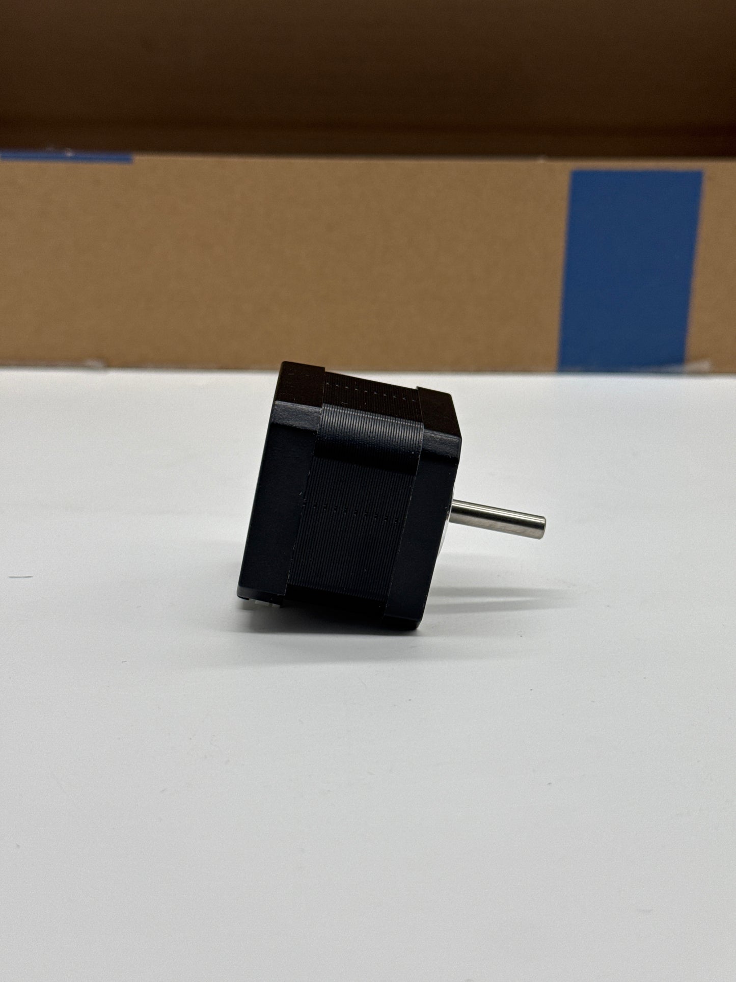 4 pcs Stepper online Printer Motor 12-24VDC 1.8° 4-Wire Bipolar Black - New in Open Box