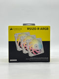 New CORSAIR - RS120-R ARGB 120mm PWM Fans (3-pack) - White image 2