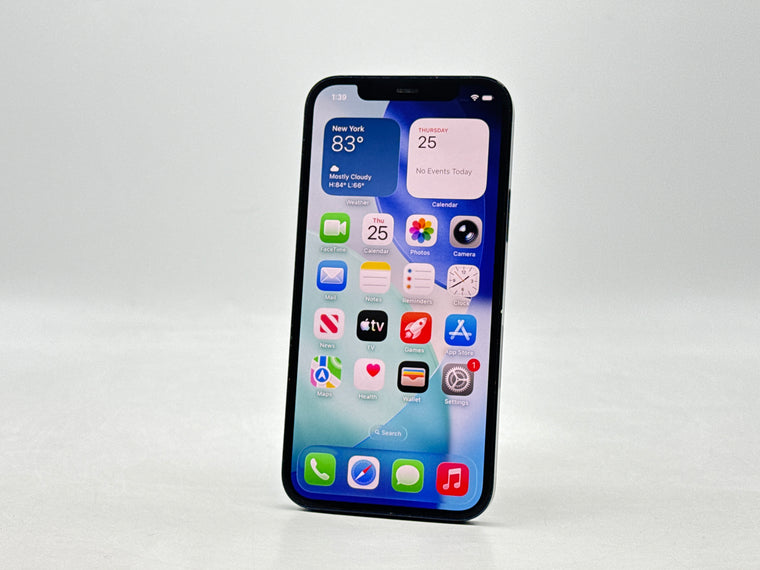 Unlocked Apple iPhone 12 A2172 64GB Black 89% Battery Health