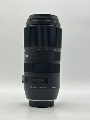 Sigma 100-400mm f/5-6.3 DG Lens For SA/KPR