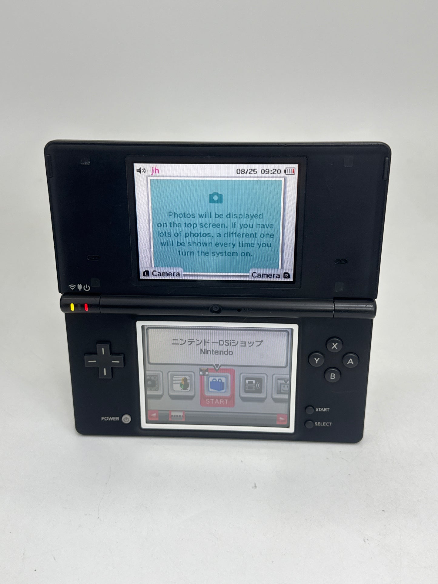 Nintendo DSi TWL-001(EUR) Black Console Only #344 No Stylus No Charger