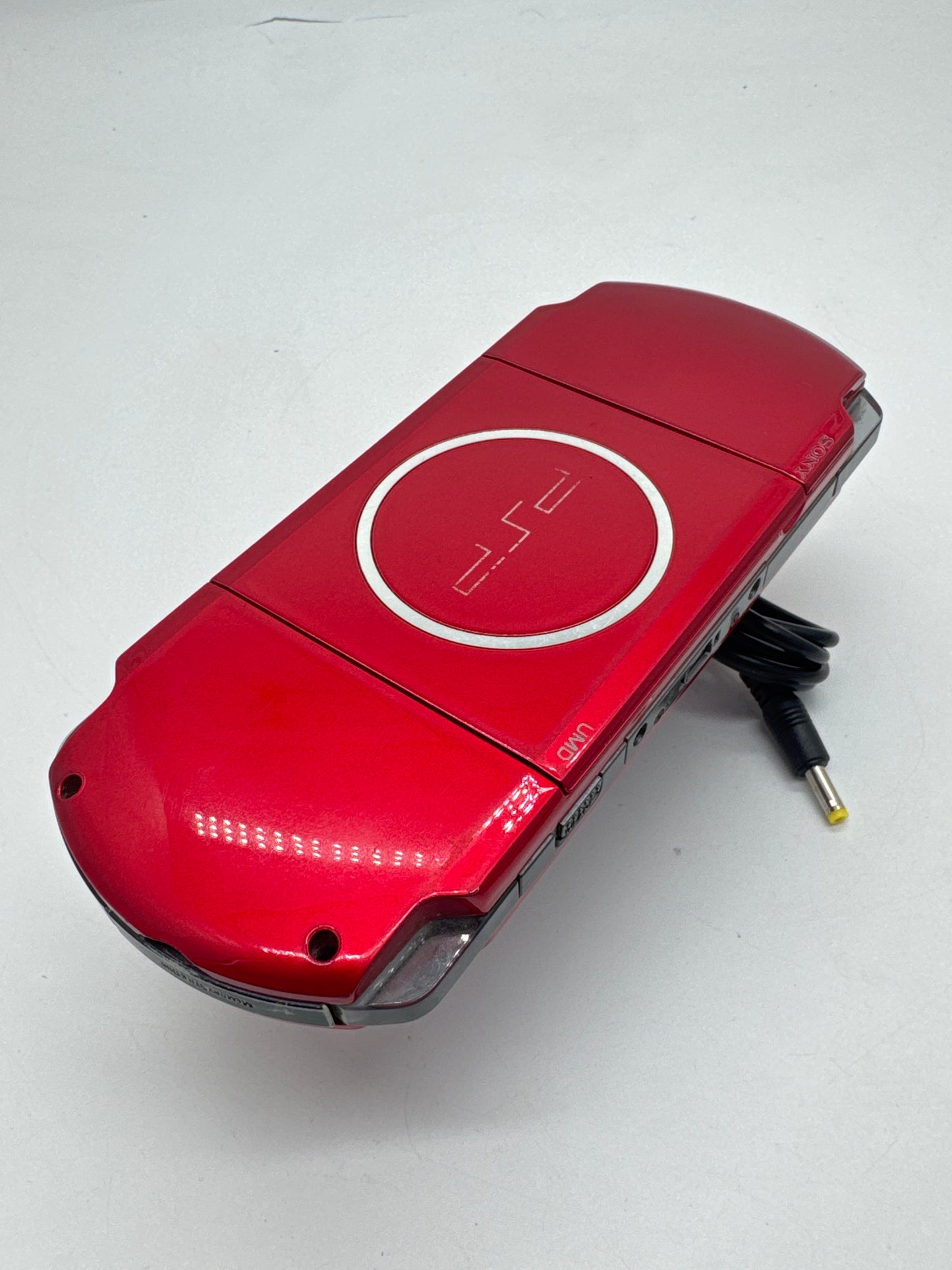 Sony PSP-3000 Red Console #60 w/ 1200mAh Battery & Charger