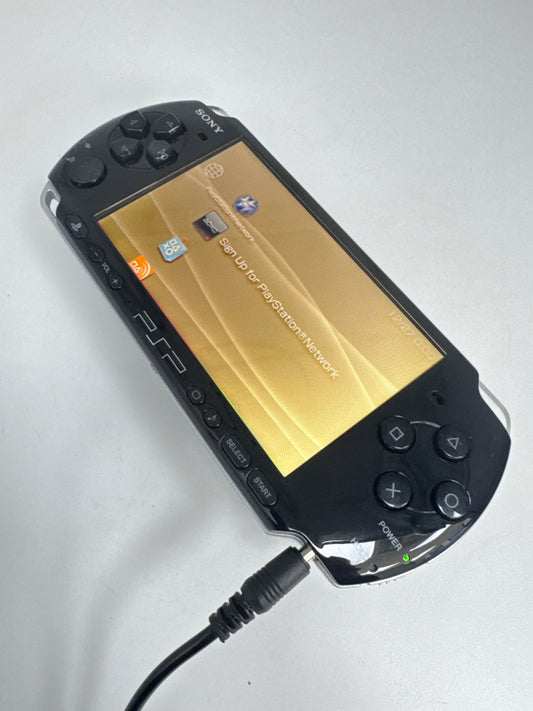 Sony PSP-3000 Piano Black Console Only #101 No Battery No Lid No Charger AS IS