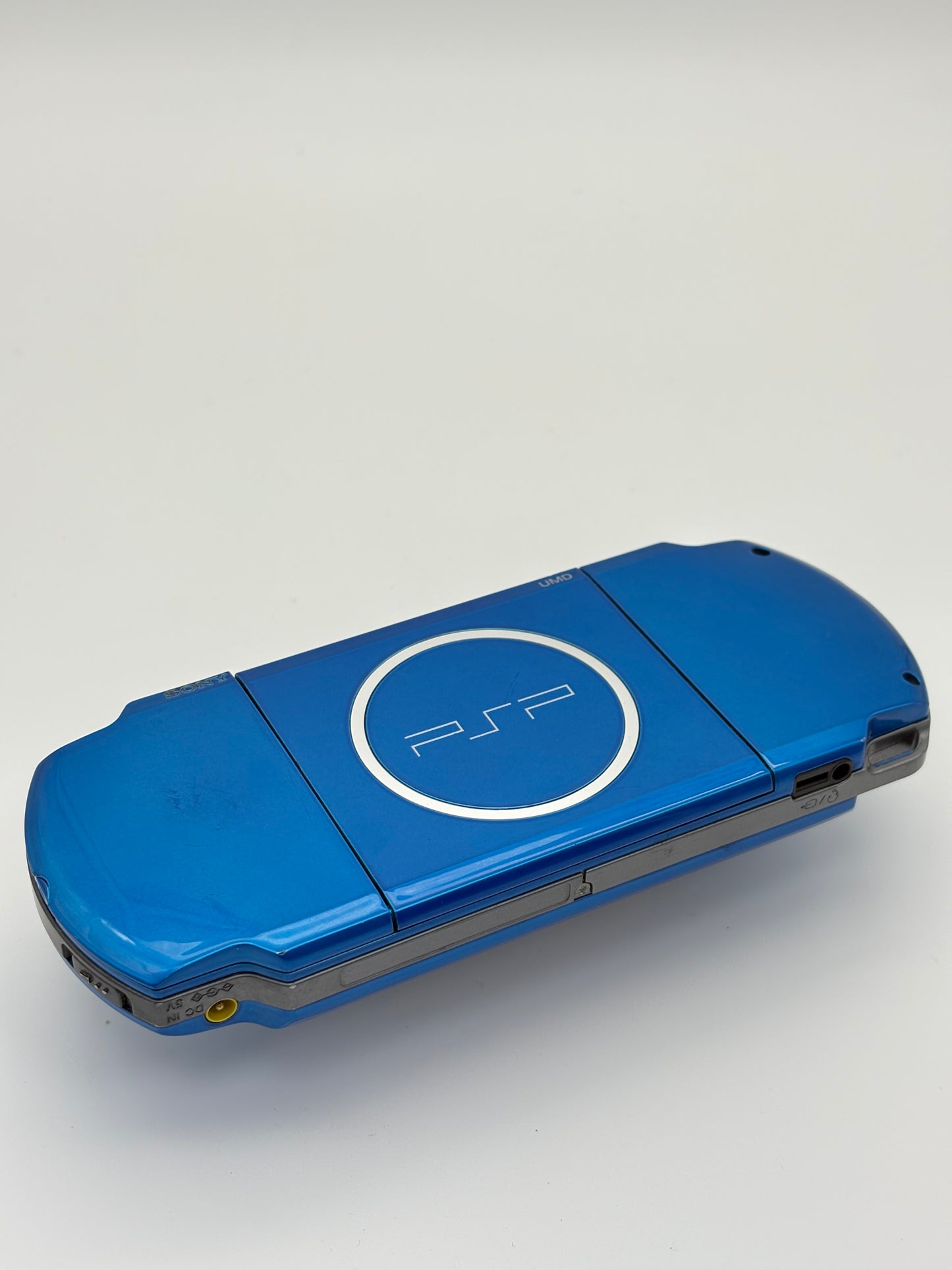 Sony PSP-3000 Vibrant Blue Console #217 w/1200 mAh Battery !Read