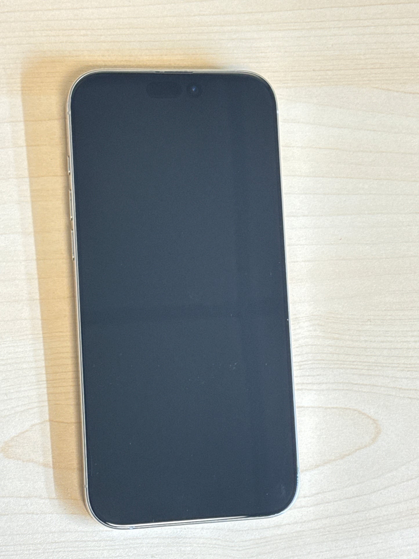 AT&T Apple iPhone 16 Pro Max A3084 256GB White Titanium 100% Battery health