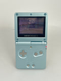 Nintendo Game Boy Advance SP AGS-001 Blue Console #651 Low Volume AS IS image 2