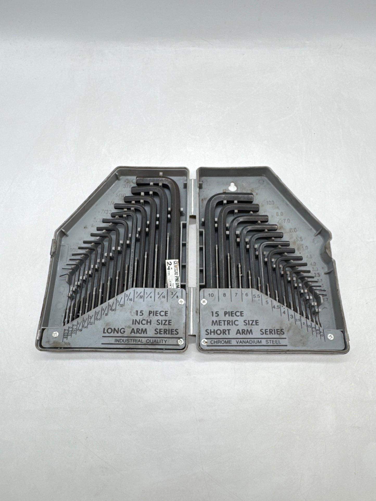 15 Pieces Short Arm Series, 15-Pieces Long Arm Series Hex Key