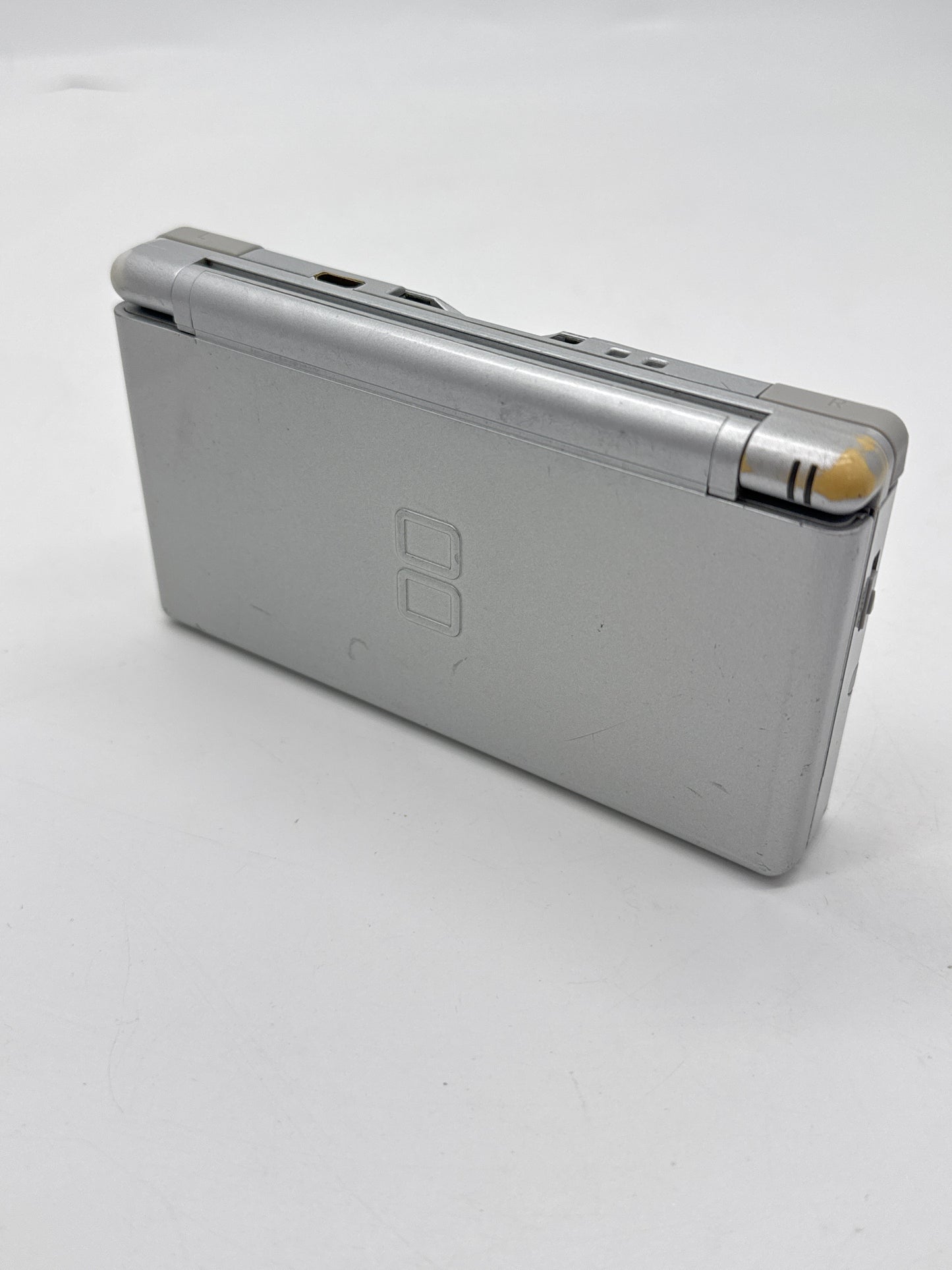 Nintendo DS Lite USG-001 Silver Console #63 w/ Stylus & No Charger