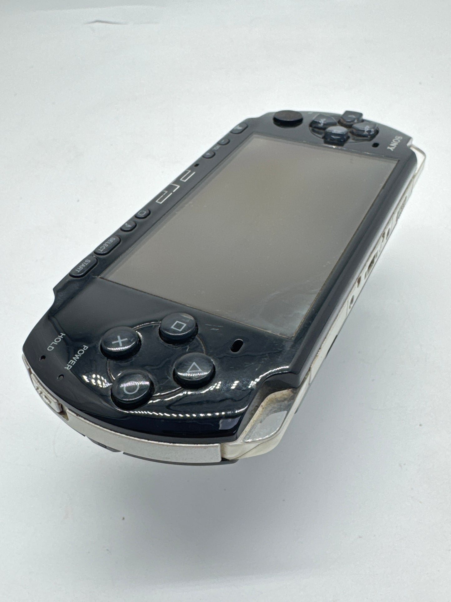 Sony PSP-3000 Piano Black Console #303 No Battery or Lid No Charger BAD UMD AS IS