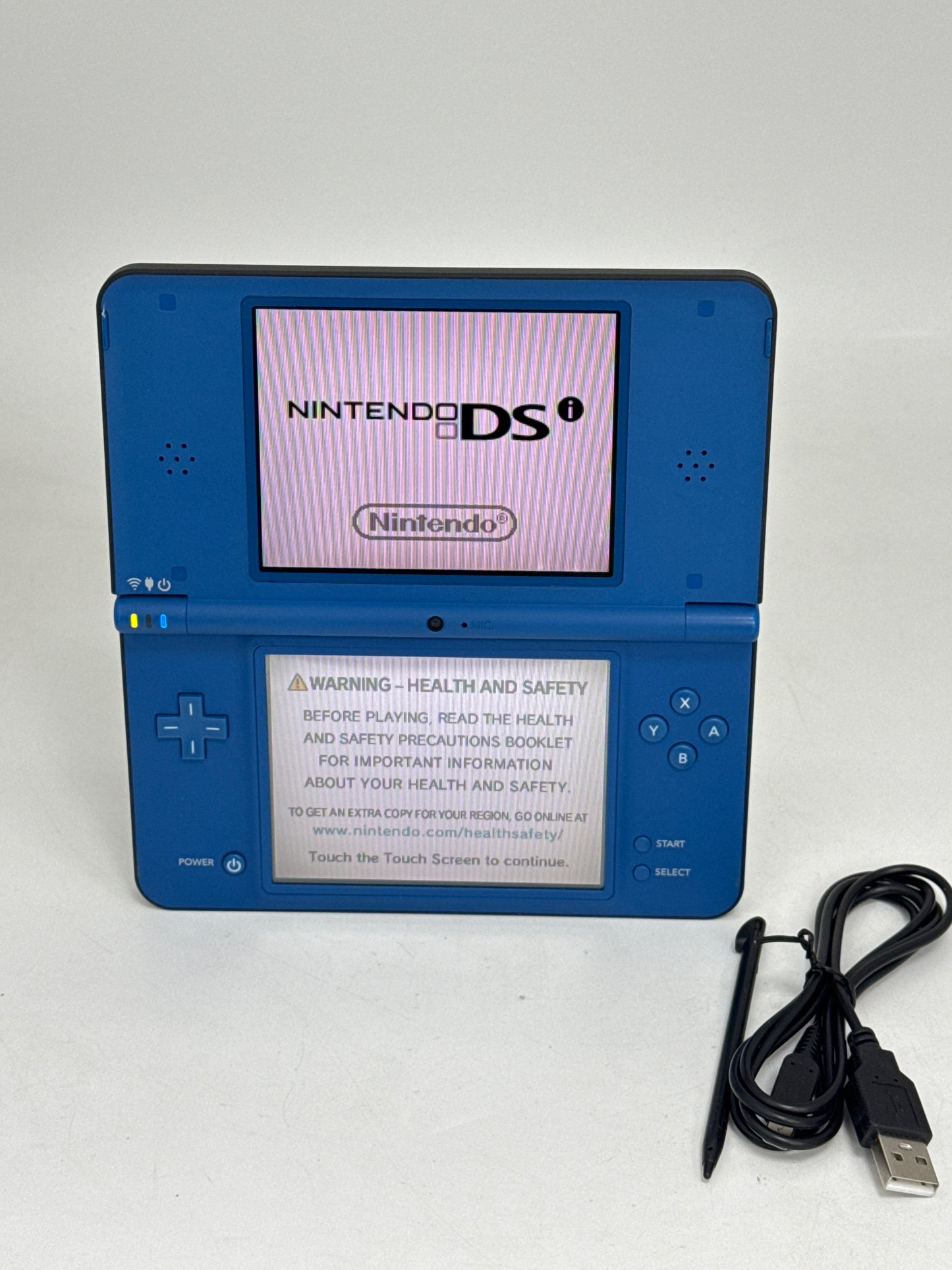 Nintendo DSi LL UTL-001(JPN) Blue Console #410 w/ Stylus & Charger