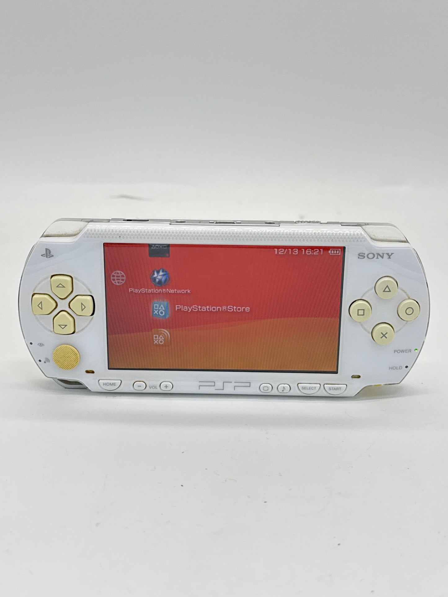 Sony PlayStation Portable PSP-1000 Pearl White Console #62 w/ Charger
