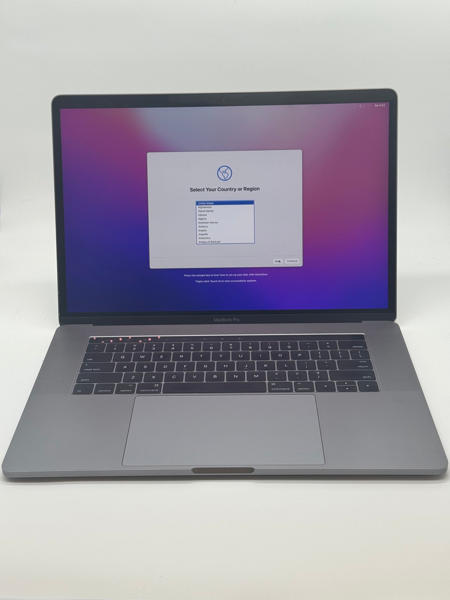 2016 Apple MacBook Pro 15.4 " A1707 Core i7 2.6GHz 512GB SSD 16GB RAM - Read!