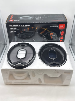 JBL GTO939 GTO Series 6x9" 300W 3 Way Black Car Coaxial Audio Speakers Stereo