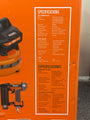 RIDGID 6 Gal Pancake Air Compressor 150 PSI Electric Kit w/ Nailer & Hose 02106416A - image 5