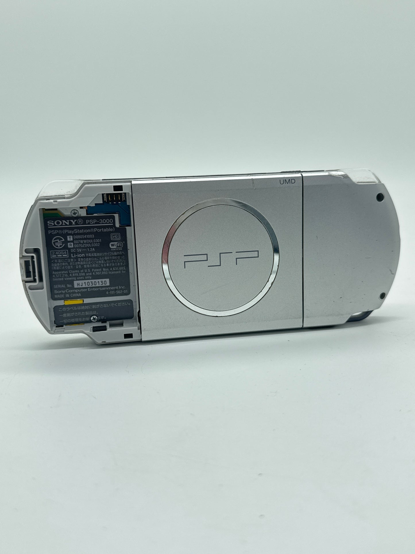 Sony PSP-3000 Console #254 No Battery or Lid No Charger BAD UMD AS IS