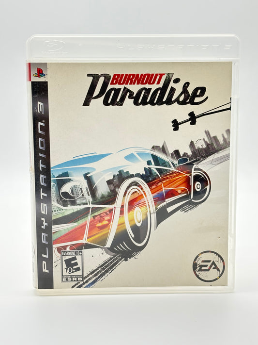 Burnout Paradise Sony PlayStation 3 PS3 Video Game Racing Free Shipping