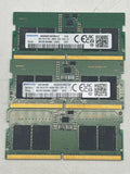 Lot of 3 Samsung 8GB DDR5-4800 SODIMM PC5-38400 RAM M425R1GB4BB0 - Untested image 2