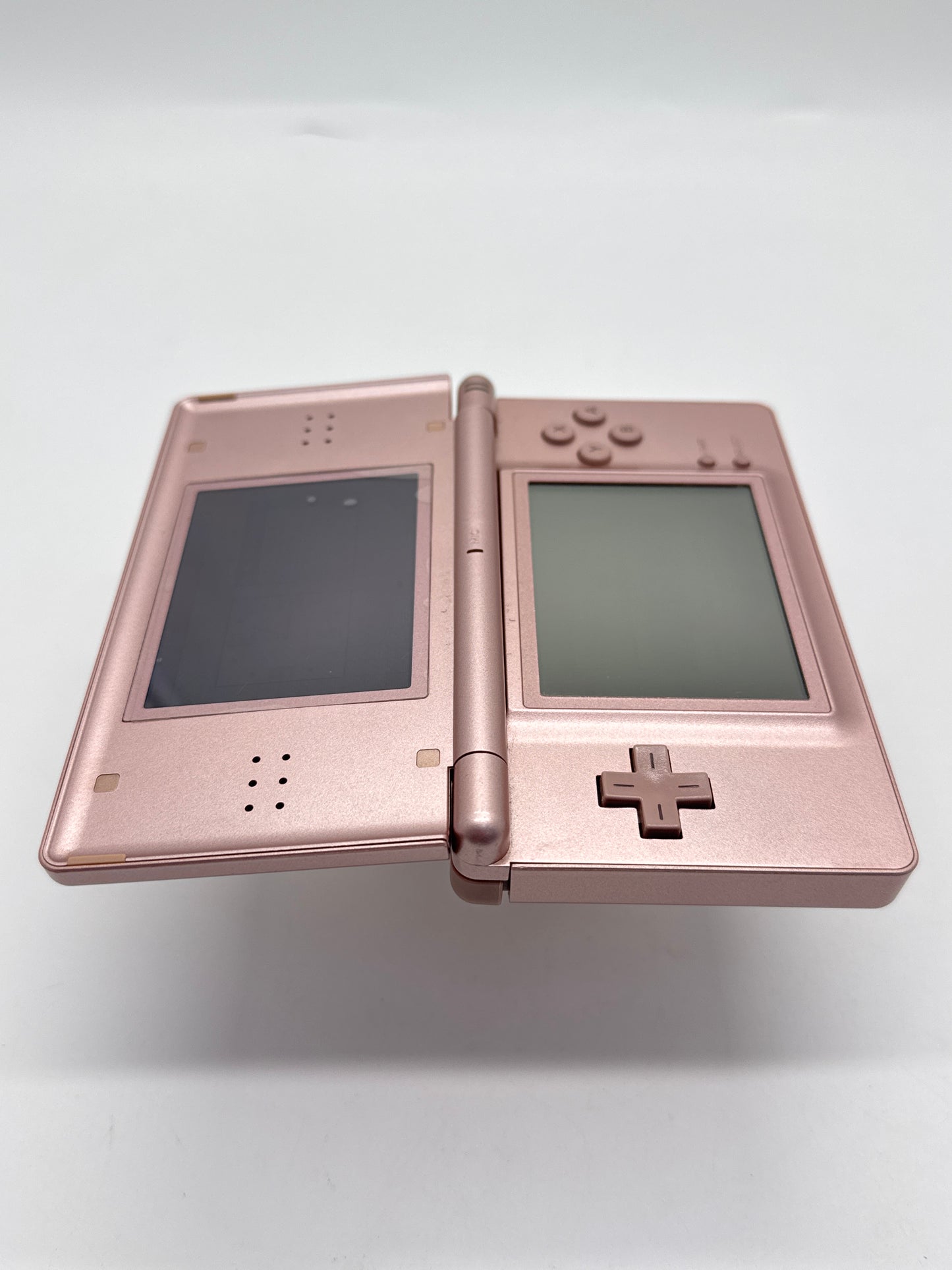Nintendo DS Lite USG-001 Metallic Rose Console #48 Bad Hinge