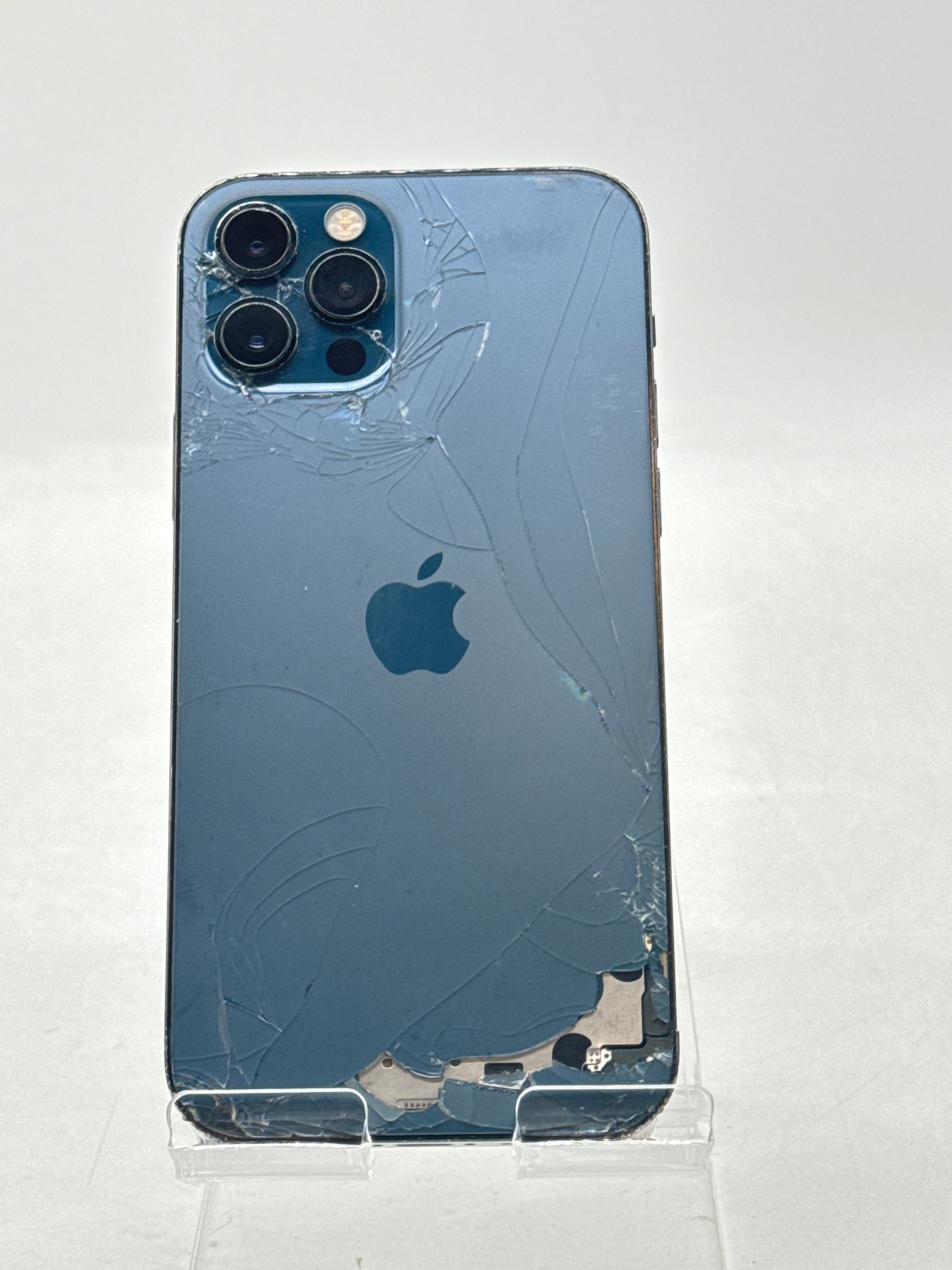 Unlocked Apple iPhone 12 Pro A2341 128GB Pacific Blue - Broken