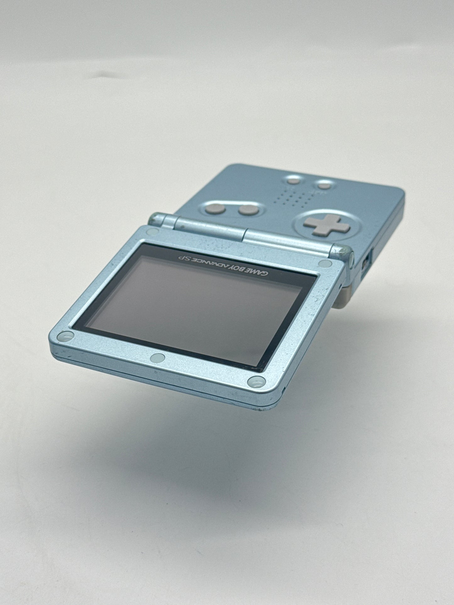 Nintendo Game Boy Advance SP AGS-001 Blue Console #649 w/ Charger